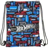 Hot Wheels Sac de gym 34 cm noir noir One Size
