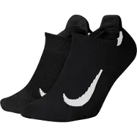 Nike Chaussettes de sport 'Multiplier' noir / blanc