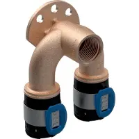 Geberit FlowFit double raccord coudé 90 20 x 1/2" x 25 620832001