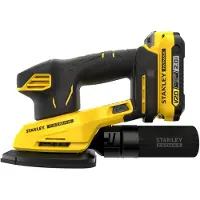 Stanley Fatmax Ponceuse delta sans fil. 18V V20, 2x2,0Ah,WT