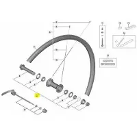 Shimano Essieu De Moyeu Axis Rs700 Center Lock
