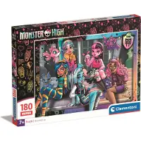 Clementoni Puzzle Monster High 180 elementów - Oficjalny Produkt Premium