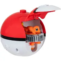 Jazwares Zestaw Figurki Akcji Pokémon Battle Spinner Charmander z Poké Ball - Hasbro