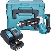Makita Visseuse sans fil DFR 552 SG1J 18 V 25 - 55 mm Brushless + 1 batterie 6,0 Ah + chargeur + Makpac