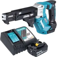 Makita Visseuse sans fil DFR 552 RG1 18 V 25 - 55 mm Brushless + 1 batterie 6,0 Ah + chargeur