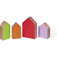 REMEMBER Set de maisons de garde, 4 pcs.