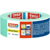 TESA Allround Mask 04352-00003-00 Bande De Masquage Menthe (l X L) 50 M X 38 Mm 1 Pc(s) - Tesé