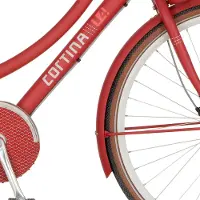 Cortina Bearing Co. Cortina Fender pour 28 U4 True Red Matt