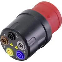 Voltcraft Messadapter, Métrologie, Gris, Rouge