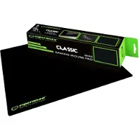 Esperanza EGP101K Tapis de souris Tapis de souris de jeu, Tapis de souris, Noir