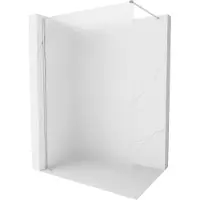 Mexen Kioto-X paroi de douche Walk-in 120 x 200 cm, givre 10 mm, chrome - 800-120-101-01-30-X