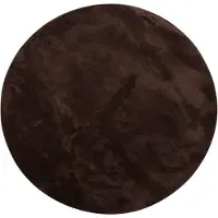 vidaXL Tapis à poils mi-longs, doux et lavable HUARTE Marron
