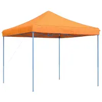 vidaXL , tente de fête, 292 x 292 x 315 cm, orange, tissu Oxford