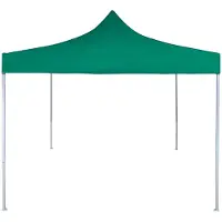 vidaXL Tente de réception verte 291 x 291 x 315 cm Tissu Oxford