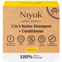 Niyok 2in1 shampooing+conditionneur solide - Vitamina 80g