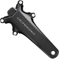 Shimano Ultegra Fc-r8100p Crank With Power Meter Argenté 170 mm