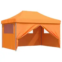 vidaXL , tente de fête, 279 x 410 x 315 cm, orange, tissu Oxford