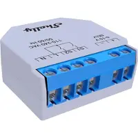 Shelly Plus Variateur intégré 0-10V Bleu, Gris