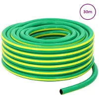 vidaXL Tuyau d'arrosage , 5 couches, vert et jaune, 25 mm, PVC