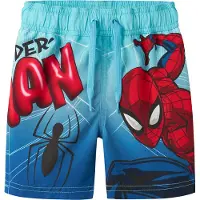 Name it Shorts de bain 'Spider-Man' bleu / aqua / rouge / noir