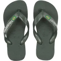 Havaianas Séparateur d'orteils 'BRASIL' vert / blanc