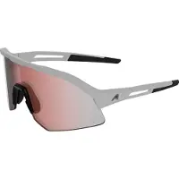 Alpina sport Lunettes de soleil Sonic HR M QV White Matt/Rainbow Mirror