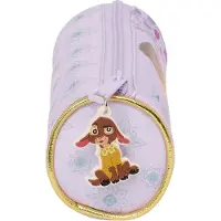 Big Buy Cooking Trousse scolaire cylindrique Wish Lila 20 x 7 x 7 cm