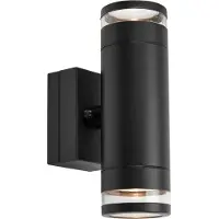 Markslöjd Luminaires d'extérieur , Luno, dimmable, Noir, Aluminium, Scandinave