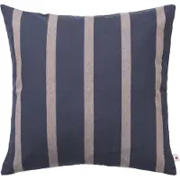 Ferm Living Strand Coussin d'Extérieur Indigo Blue|Parchment