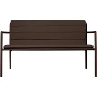 Ferm Living Dapple Ottoman 2-seater | Dark Chocolate