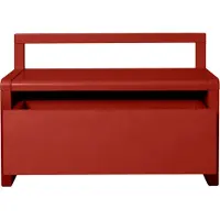 Ferm Living Little Architect Banc de Rangement Poppy Red
