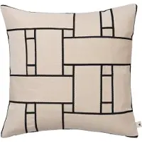 Ferm Living Lattice Offset Ottoman Square