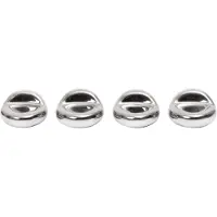 Ferm Living Nube Lot de 4 pieds de pot Silver