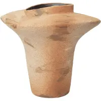 Ferm Living Evio Vase H35 | Burnt Umber