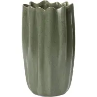 Ferm Living Nium Vase Dark Sage
