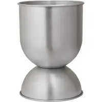 Ferm Living Hourglass Pot Small | Aluminium