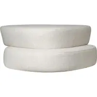 Ferm Living Plyo Ottoman Off-white