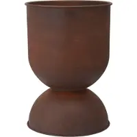 Ferm Living Hourglass Pot Medium | Rust