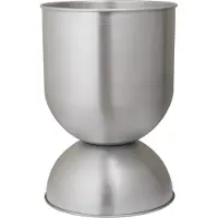 Ferm Living Hourglass Pot Medium | Aluminium