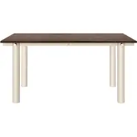Ferm Living Atura Table à Manger 160 x 90 | Light Cashmere|Dark Stained Oak