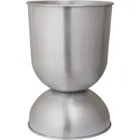 Ferm Living Hourglass Pot Large | Aluminium
