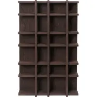Ferm Living Tilem Étagère 4x6 | Dark Stained Oak