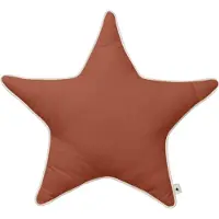 Ferm Living Star Coussin Brown Clay