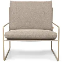 Ferm Living Desert Lot de Cushion Cover Set Dolce | Dark Sand