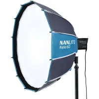 Nanlite Softbox Rapid 60 FM Mount – 60 cm – Pour la photo et la vidéo