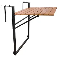 SenS-Line - Table de balcon Bono - 57 x 43 x 60 cm - Acacia100 % - pliable