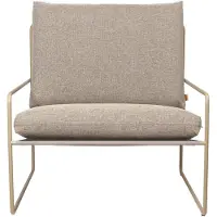 Ferm Living Desert Canapé d'extérieur 1 place Dolce Dark Sand | Cashmere