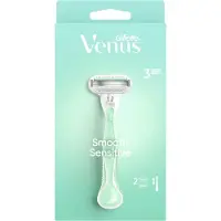 Procter & Gamble Gillette Venus Rasoir humide - Smooth Sensitive + 2 lames de rechange