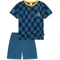 Schiesser Pyjama ' Kids Nightwear ' bleu / noir