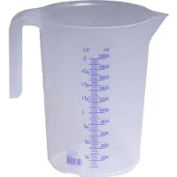 Hünersdorff 937500 Messbecher transparent